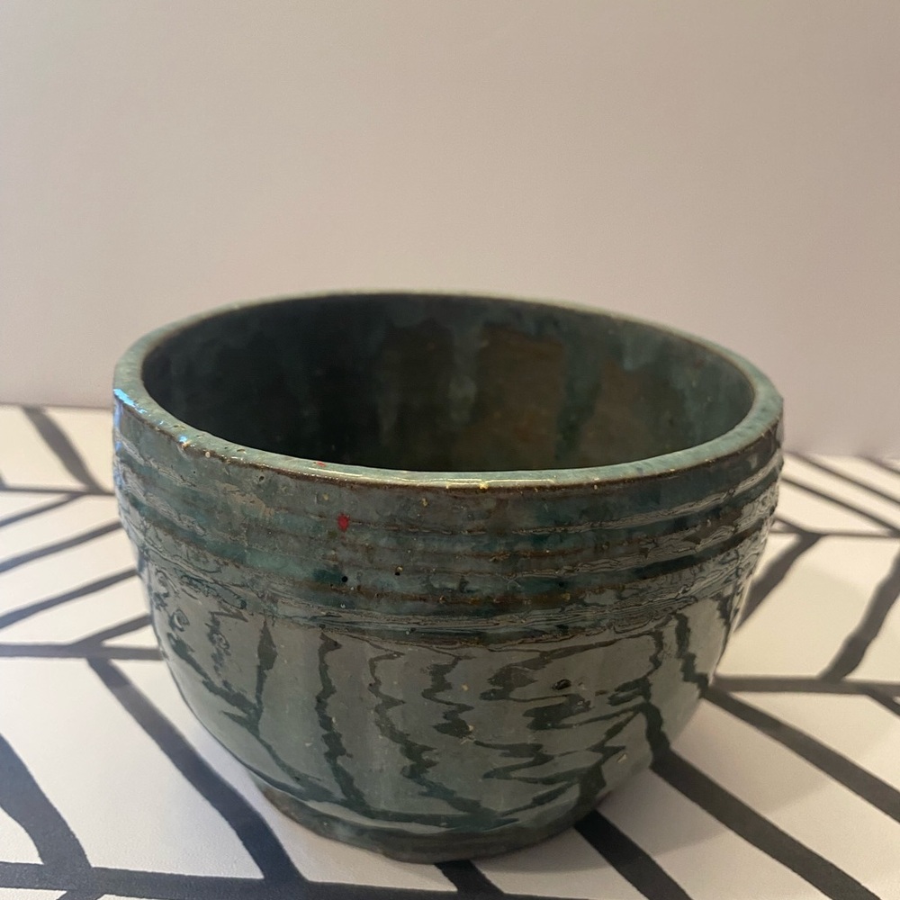 Handmade pottery bowl